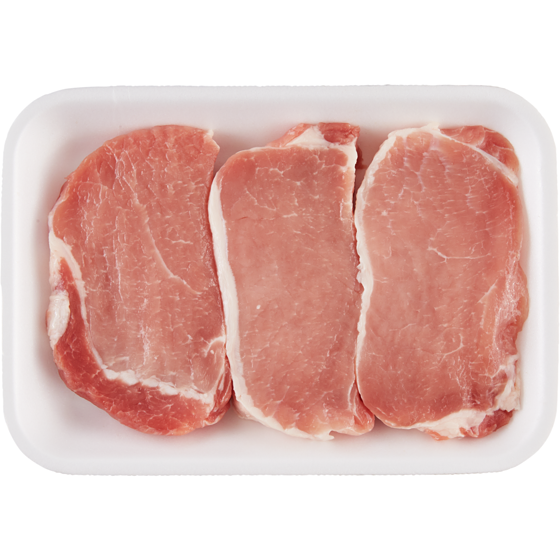 null Centre Cut Pork Loin Chop Boneless $17.73/1kg $8.04/1lb