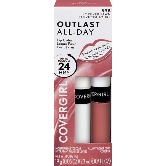Cover Girl Outlast Lipcolor 598 Forever Fawn 1 ea, $13.99/1ea