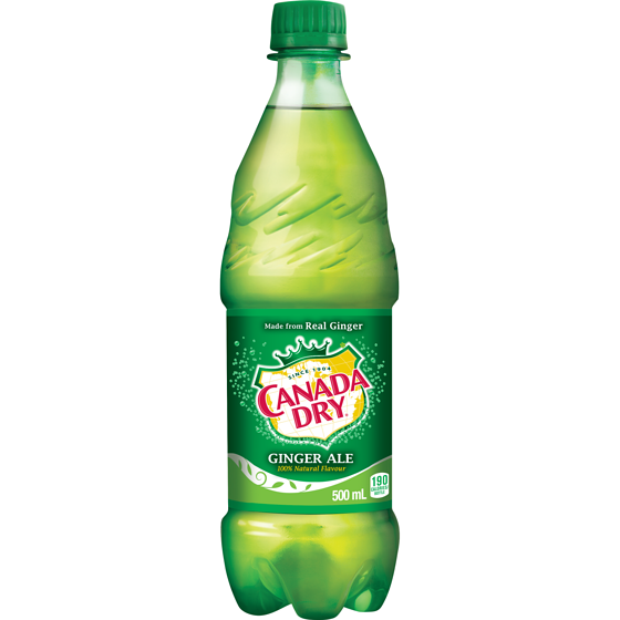 Canada Dry Ginger Ale, Bottle 500 ml, $0.76/100ml