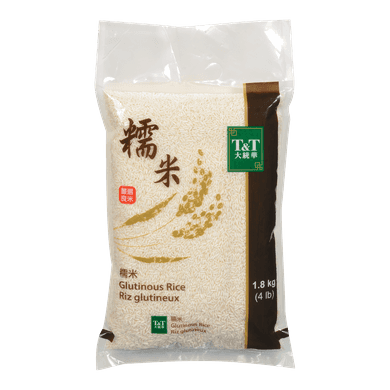 T&T Glutinous Rice 1.8 kg, $0.36/100g