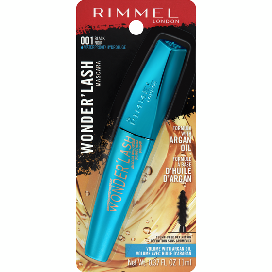 Rimmel London Wonder Lash Mascara, Waterproof Black 1 ea, $8.99/1ea