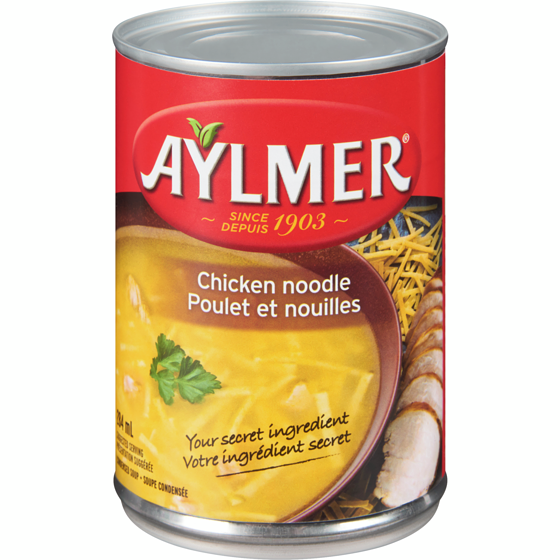 Aylmer Chicken Noodle Soup 284 ml, $0.52/100ml