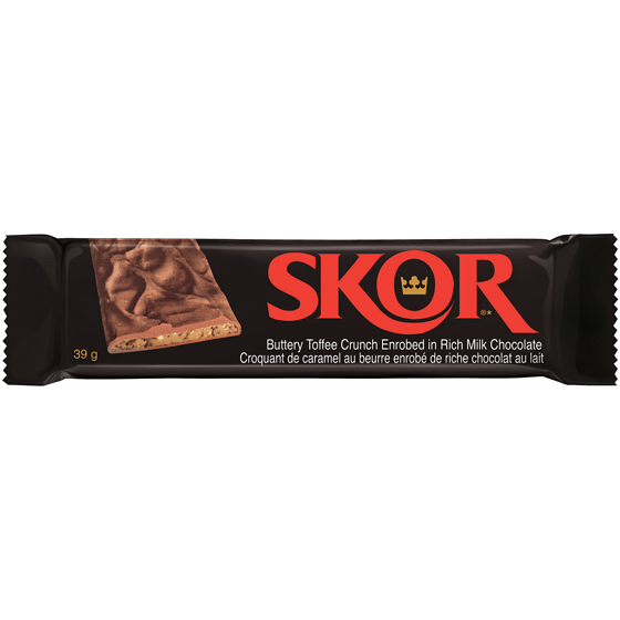 Hershey's Skor, Toffee Bar 39 g, $3.21/100g