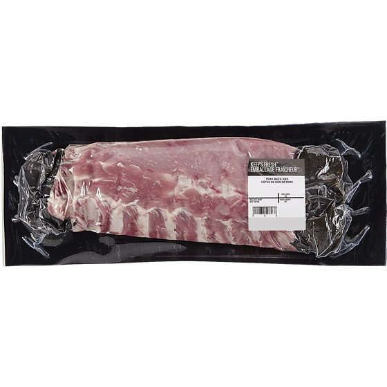 null Pork Back Ribs $18.72/1kg $8.49/1lb