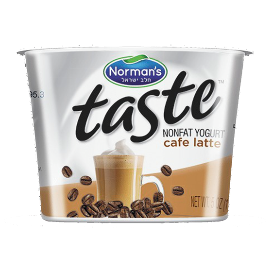 Norman Kosher Taste Non Fat Cafe Latte Yogurt 142 g, $1.19/100g