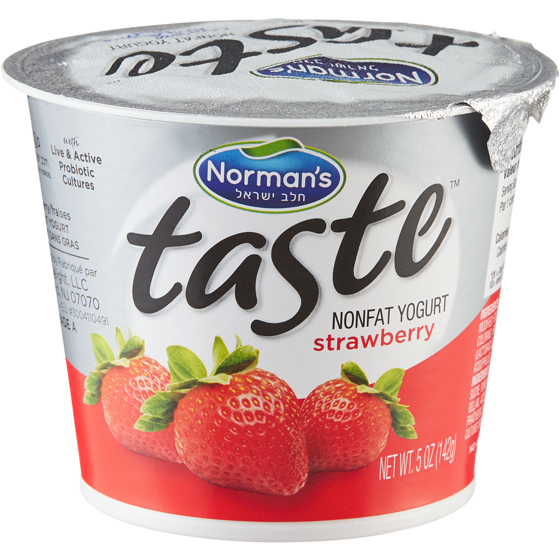 Norman Yogurt Taste, Non Fat Strawberry 142 g, $1.19/100g