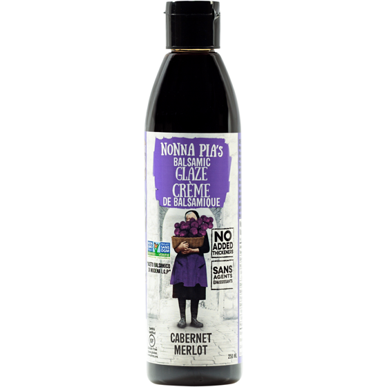 Nonna Pia's Gourmet Sauces Balsamic Glaze Cabernet Merlot 250 ml, $4.00/100ml