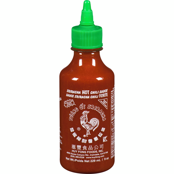 Huy Fong Sriracha Hot Chili Sauce 255 g, $1.18/100g