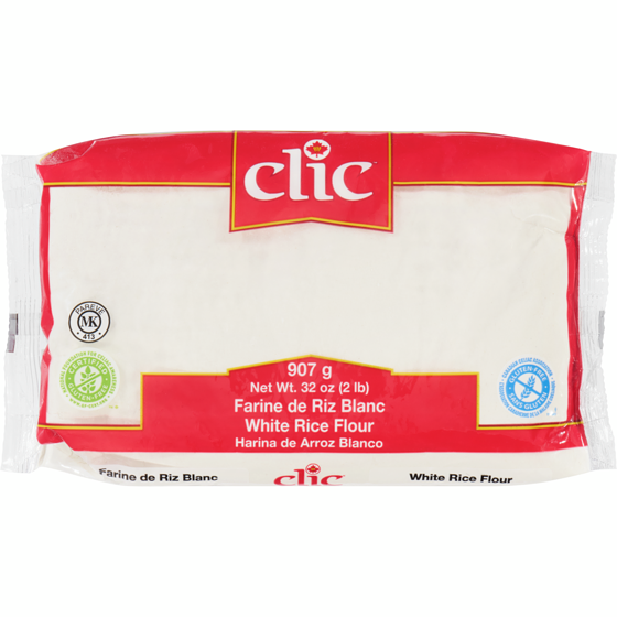 Clic White Rice Flour 907 g, $0.55/100g