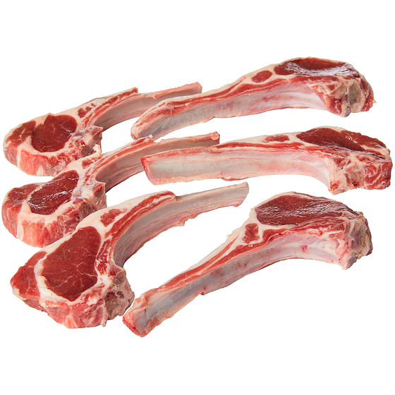 null Lamb Chop Rib Wingette, Service Case $79.34/1kg $36.00/1lb