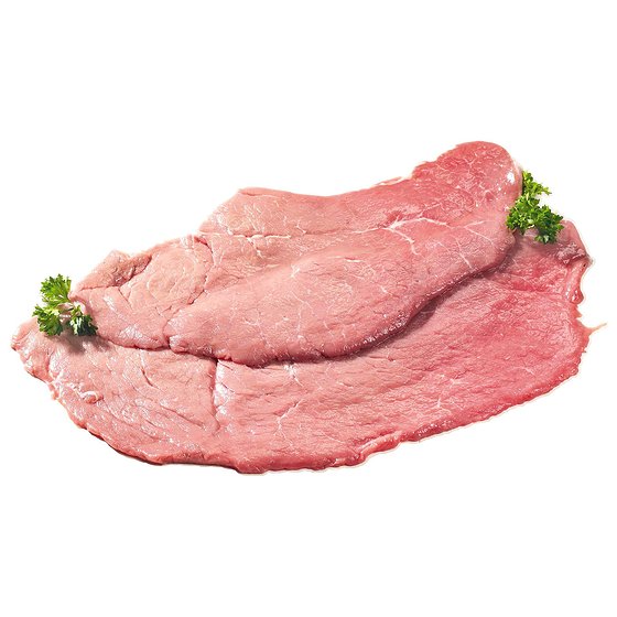 null Veal Top Round Cutlet, Service Case $43.43/1kg $19.71/1lb