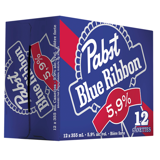 Pabst Canettes en Bière (Pièce d’identité requise au moment du ramassage) 12x355.0 ml, 0,49 $/100ml