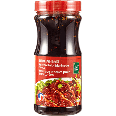 T&T Marinade Kalbi coréenne 765 ml, 0,78 $/100ml