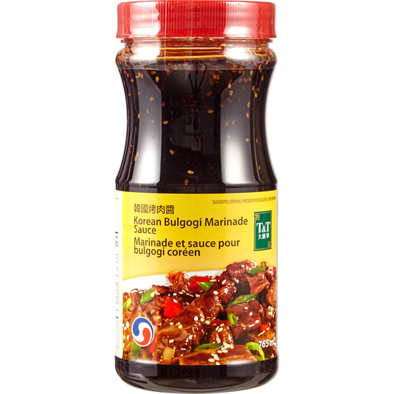 T&T Korean Bulgogi Sauce 765 ml, $0.78/100ml