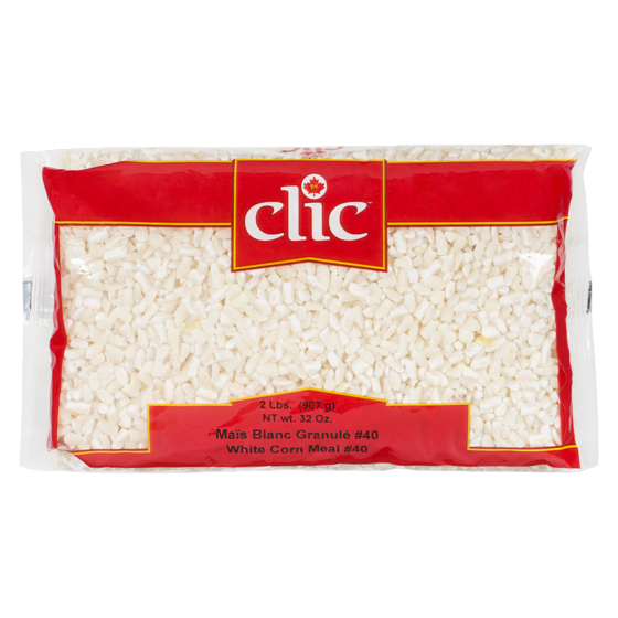 Clic White Cornmeal 907 g, $0.55/100g