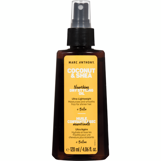 Marc Anthony Coconut Oil & Shea Butter Nourishing Dry Styling Oil 120 ml, $10.83/100ml