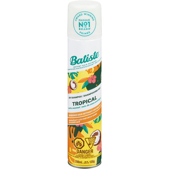 Batiste Dry Shampoo Tropical 200 ml, $7.00/100ml