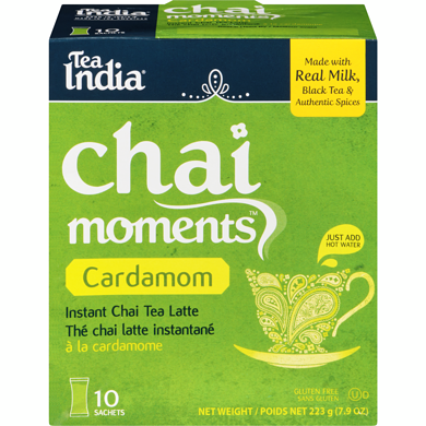 Tea India Chai Tea Latte Mix, Cardamom 224 g, $2.90/100g