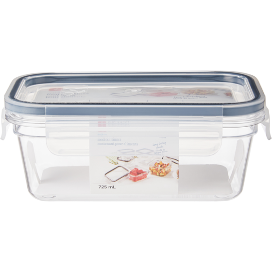 President's Choice Rectangle Container, 725Ml 1 ea, $7.00/1ea