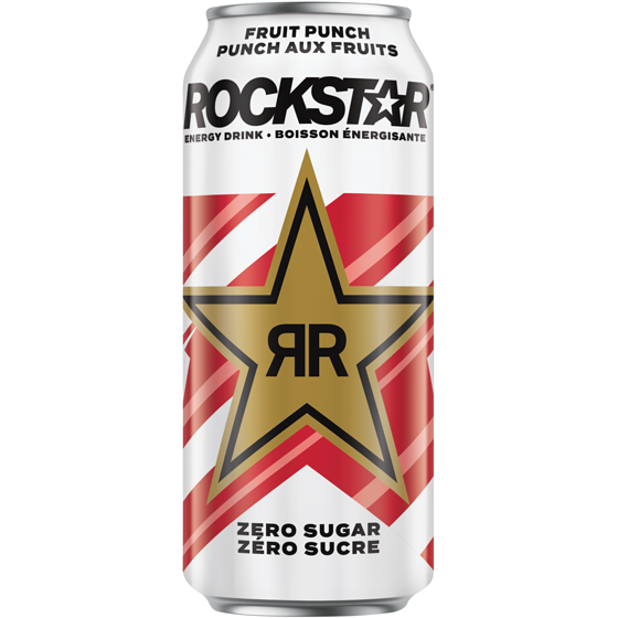Rockstar Boisson énergisante Pur Zéro Punched  473 ml, 0,84 $/100ml