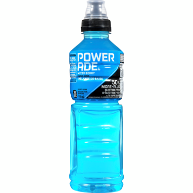 Powerade Sports Drink Melanges de Baies Bouteille 710 ml, 0,21 $/100ml