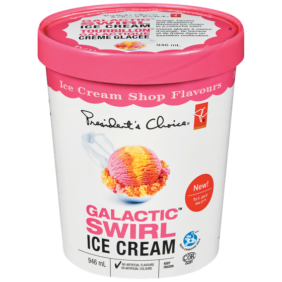 PC Ice Cream Shop Flavours, Galactic Swirl PC.ca
