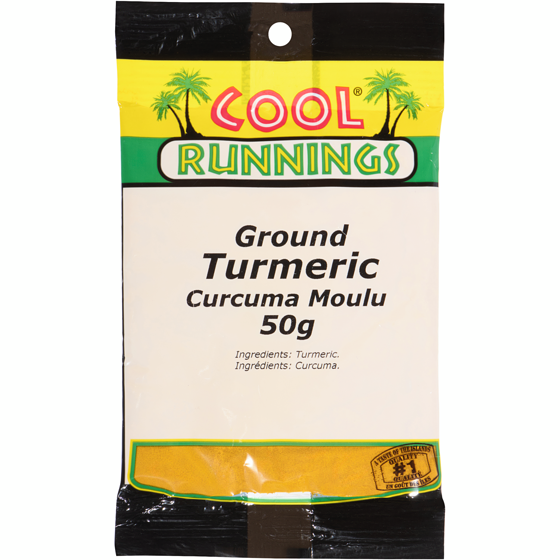 Cool Runnings Curcuma moulu 50 g, 3,38 $/100g