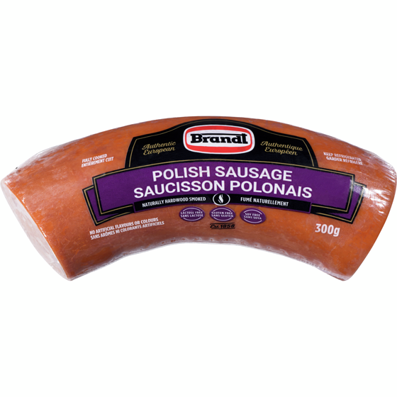 Brandt Polish Sausage      300 g, $2.50/100g