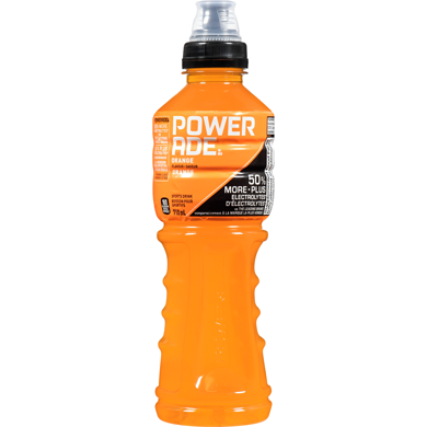 Powerade Sports Drink Orange Bouteille 710 ml, 0,21 $/100ml