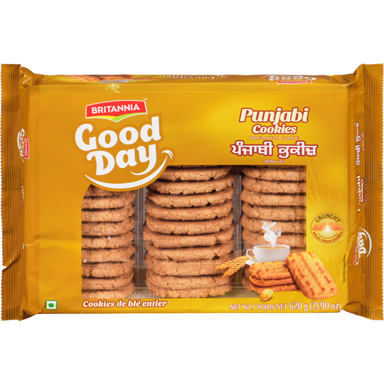 Britannia Punjabi Cookies 620 g, $1.13/100g
