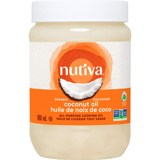 Nutiva Huile de noix de coco raffinée à la vapeur biologique 860 ml, 1,49 $/100ml