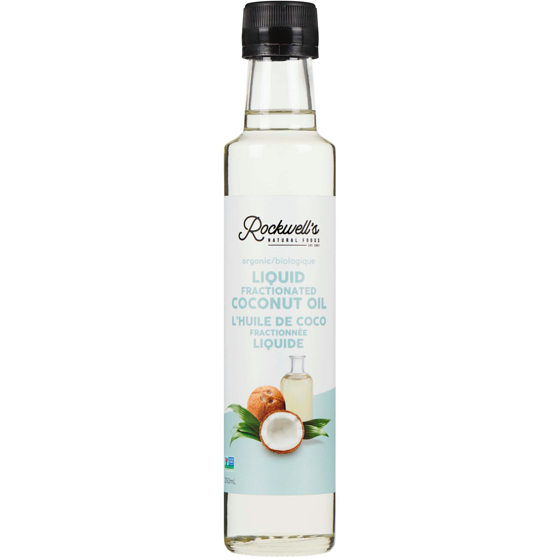 Rockwell’s L'huile de Coco Liquide Biologique 250 ml, 5,20 $/100ml