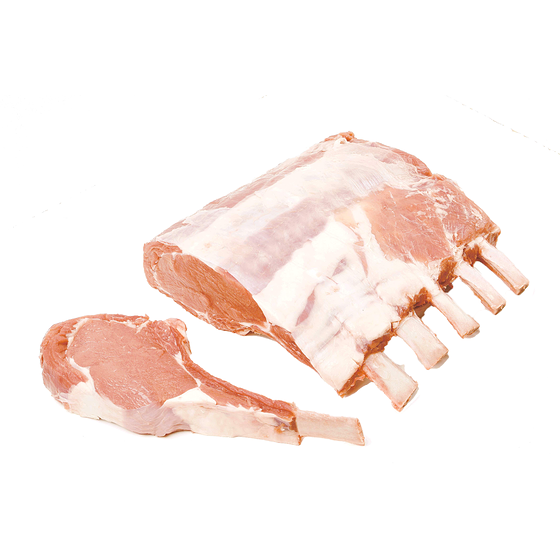 null Fresh Veal Rack, Service Case $61.70/1kg $27.99/1lb