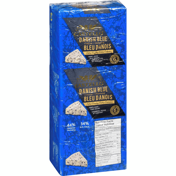Castello Danish Blue Cheese, Extra Creamy (By Weight) $3.99/100g $18.10/1lb