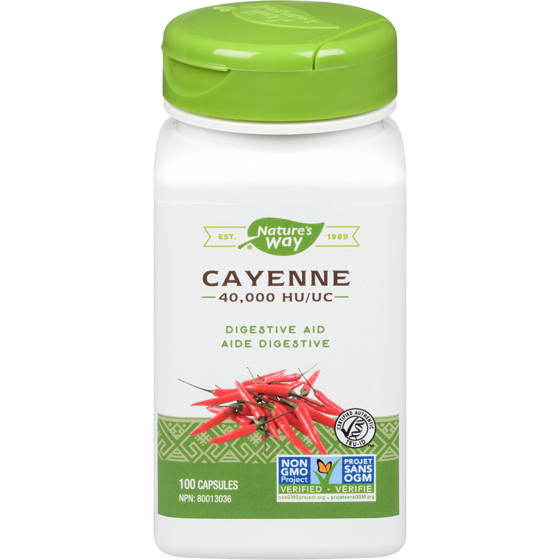 Nature's Way Cayenne, 40,000 HU 100 count 100 ea, $0.14/1ea