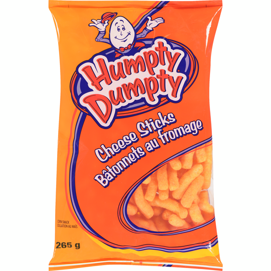 Humpty Dumpty Bâtonnets de fromage 265 g, 1,88 $/100g