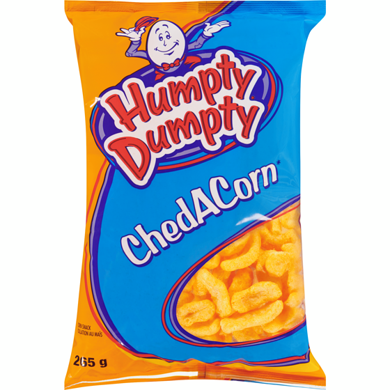 Humpty Dumpty ChedACorn 265 g, 1,88 $/100g