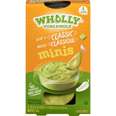 Wholly Guacamole Minis 227 g, $2.20/100g
