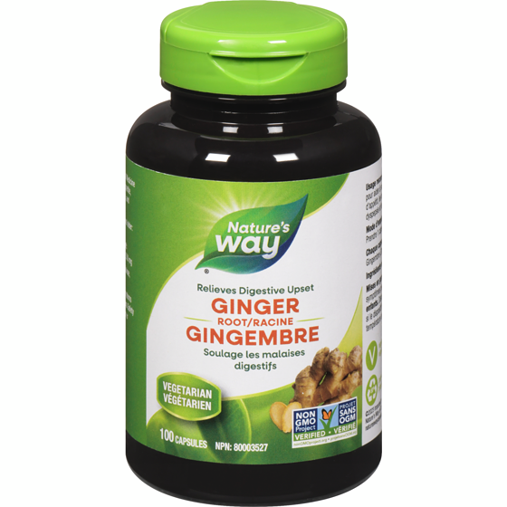 Nature’s Way Racine de gingembre 100 ea, 0,14 $/1ch