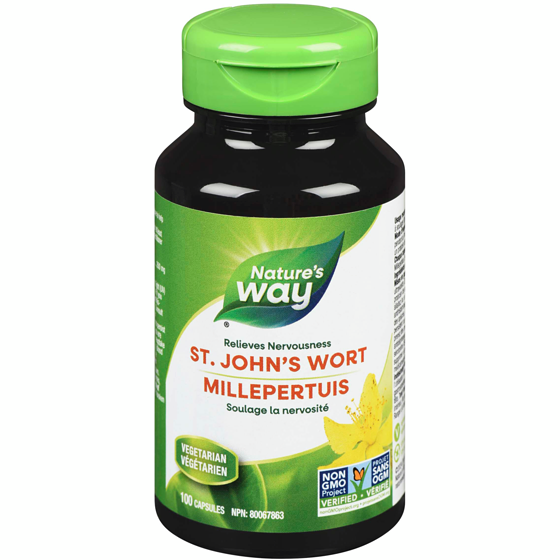 Nature's Way St Johns Wort 100 Vegetarian Capsules 100 ea, $0.28/1ea