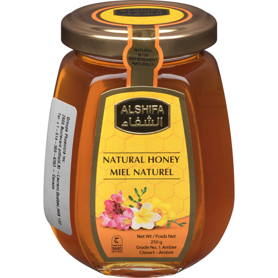 Al Shifa Natural Honey 250 g, $2.40/100g
