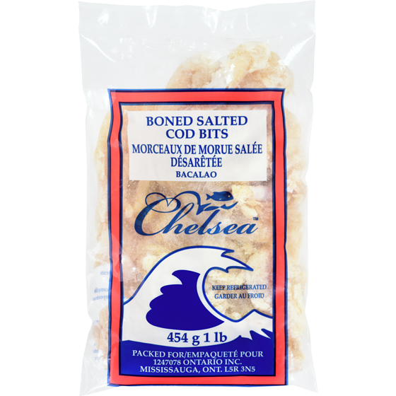 Chelsea Dried Boneless Cod Bits 454 g, $2.64/100g