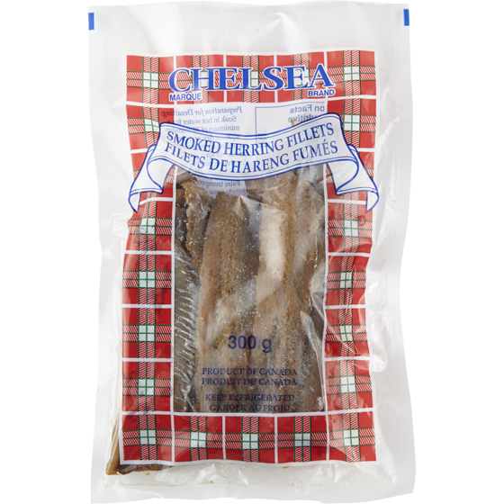 Chelsea Smoked Herring Fillets 300 g, $2.66/100g