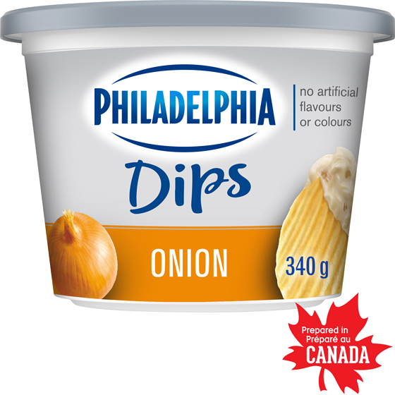 Philadelphia Onion Dip 340 g, $2.35/100g