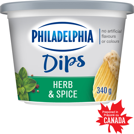 Philadelphia Herb & Spice Dip 340 g, $2.06/100g