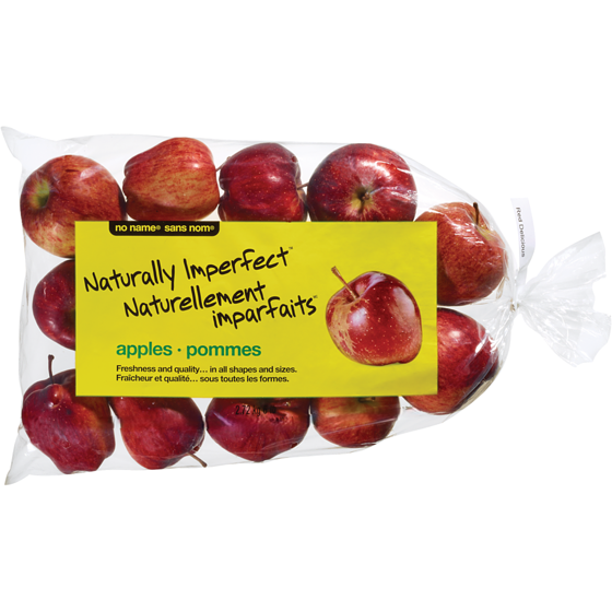 Sans Nom Pommes naturellement imparfaites, sac de 6 lb 2.72 kg, 0,22 $/100g
