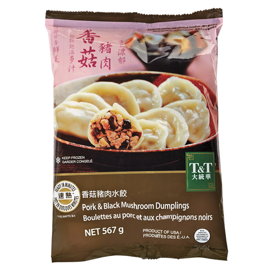 T&T Dumpling, Pork & Mushroom 567 g, $0.88/100g