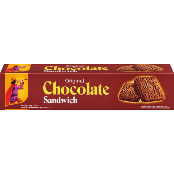 EBM Sandwich Original Chocolate 130 g, $0.99/100g