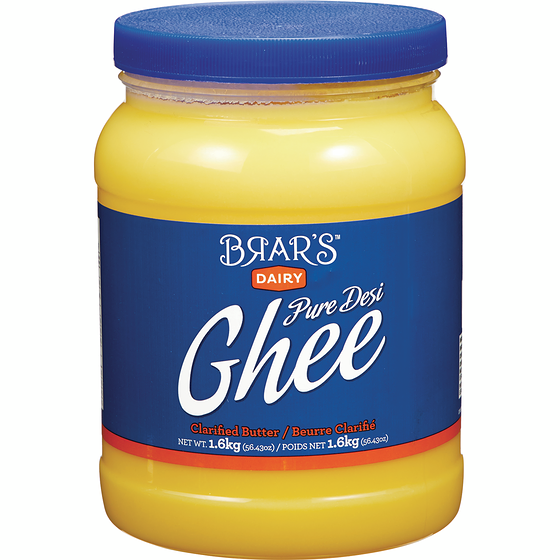 Brar's Desi Ghee 1600 g, $2.12/100g