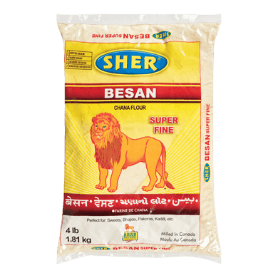 Sher Besan 1810 g, $0.33/100g